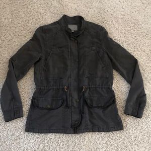 Hinge Gray Military Jacket. Size Small.